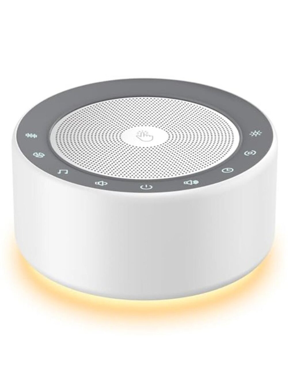 New White Noise Sound Machine with Nursery Lamp, Mood Lighting, 7 Colour